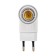 Listener for mounting in a plug-in network socket adapter basement AC 220V-E14 C