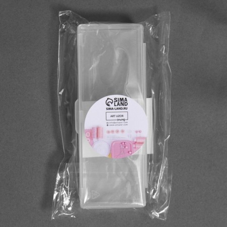 Little detail storage container, 9.5 × 3.5 × 1.8 cm, transparent color-2