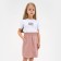 Children's skirt KAFTAN "Velvet", p. 30 (98-104), dusty pink