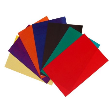Cardboard color A5, 8 sheets 8 colors, coated 230 g/m2-10