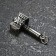 Charm "Hammer Svaroga", metal pudter, art casting
