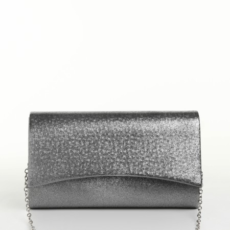 Female bag on a magnet, silver color