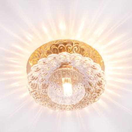 Economic light F3590 GD CL G4, G4 6x5W, color gold-1