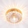 Economic light F3590 GD CL G4, G4 6x5W, color gold