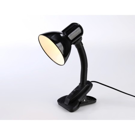 A table lamp with an E27 interchangeable lamp with an Ambrella Light, Desk, De7710, E27, Black Color-1