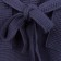 Wafel unisex bathrobe, size XL, blue color