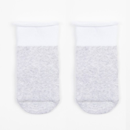 Nosk children's terry, color light gray melange, size 8