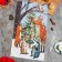 New Year's towel "Ethel" New Year Forest 40x73cm, 100% HL, sarzha 190 gr/m2
