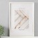 Photo frame Plastic Gallery 29.7x42 cm, (A3) 636461, white with gold (plastic screen)