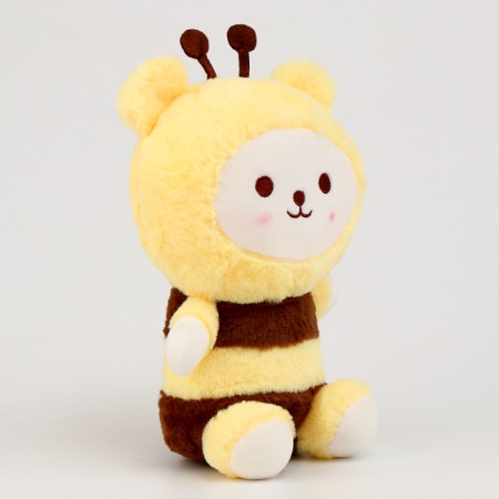 Soft toy "Bear" in a bee suit, 23 cm-1