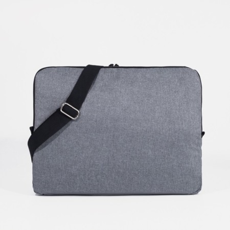 Laptop bag, gray color-4
