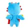 Soft "dragon" toy, blue, with a bag for sweets