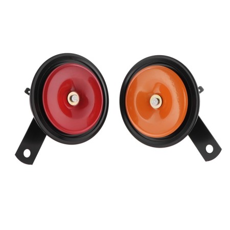 Sound signal disk SkyWay 024 d = 90 mm, 12 V, 105 DCB, Metal, 2 pcs