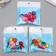 Beads for creativity tree "Multi -colored" set 20 g 2x2x2 cm