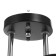 Ceiling Ceiling Maggie 2HE27 40W Black, Chrome