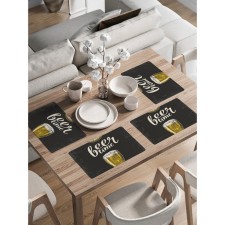 A set of napkins for setting the table 