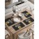 A set of napkins for setting the table "Beer break", rectangular, rounded edges, size 30x46 cm, 4 pcs