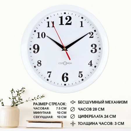 Walls wall, D-28 cm, interior, classic, silent