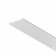 Decorative lining Technical TRA004-21W, 100x3.8 cm, white color, 1 pcs