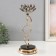 Climber Metal "Black Lotus" d = 4cm 12x12x30.5 cm