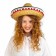 Carnival hat "Sombrero" Climbing the head - 56 cm