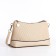 Cross-Bodi Bag on a zipper, beige color