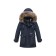 Winter park for a boy, height 116 cm, dark blue color