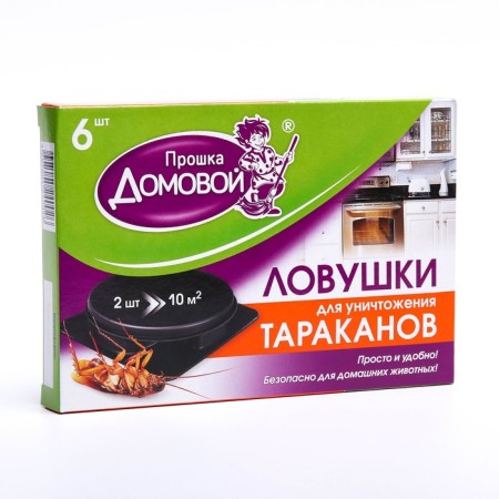 Trap from the cockroaches "Brush Proshka", set, 6 pcs-2