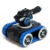 Radio controlled tank Moka shoots gel bullets, blue color