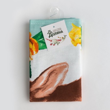 Easter share towel “Happy holiday” 35x60 cm, 100% HL, 160g/m2-4