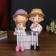 Polystone souvenir "Baby/Baby in a hat, with cocktail" Long legs mix 18x6.5x7.5 cm