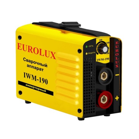 Welding apparatus inverter Euroleux iWM190, 220 V, 10-190 A, IP21, arc 27.6 V