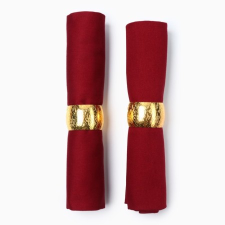 A set of napkins with a decorative. Rings Ethel Nappy 40x40 cm - 2 pcs, 100% HL-2