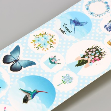 Stick for creativity plastic "sky" 6.5x19 cm-3