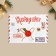 Happy New Year postcard, Fairytale, 6 x 8 cm, New Year