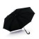 Semi -automatic umbrella "plain", 8 spokes, r = 46/54 cm, d = 108 cm, black color is black