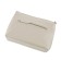 Female bag, artificial leather, beige 20x7x15 cm