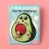 Clips "Oh, my avocado" Children's earrings
