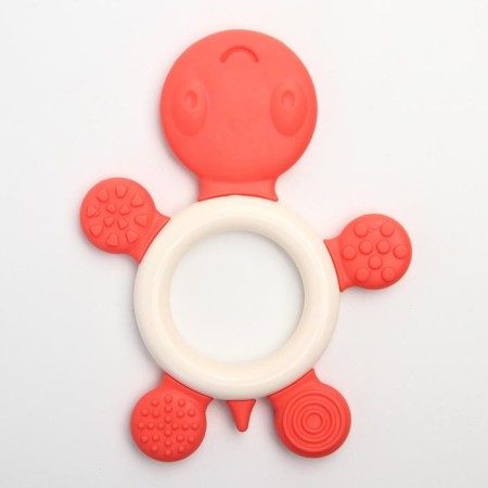 Silicon “Turtle” teething, mix color, crush me-9