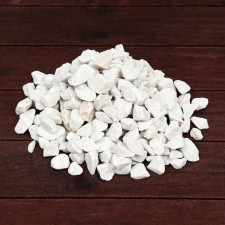 Marble chips 10 - 20 mm, 3.5 kg, white