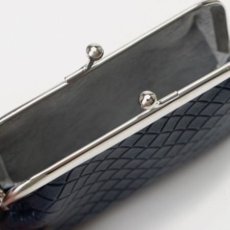 Women's wallet on the farmar, blue color-1