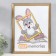 Photo frame plastic 30x40 cm gold (296)