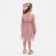 Dress grid KAFTAN, p. 30 (98-104 cm), pink