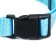Safety belt for animals, in auto/to wood, Osh 37-50 cm, max. 77 cm, blue