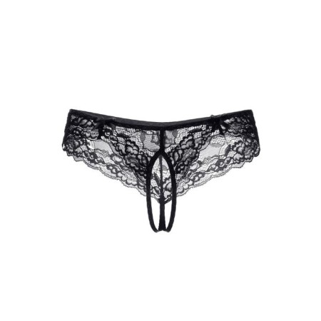 Erotic lace panties EROLANTA, Black color, size 50-52-7