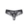 Erotic lace panties EROLANTA, Black color, size 50-52