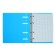 Notebook on rings A5 120 sheets in Calligrata cage is blue, plastic cover, offset unit