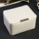 Casket to the leatherette for jewelry "Snow White" 9x16x13 cm