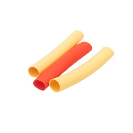 Set No. 4 of the heat -shrinkable pipes STTK (3: 1) with an adhesive layer, 7 colors, 126 pcs., Rexant-4