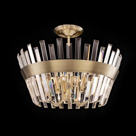 Lamp on the Citilux "Westeros" CL307163, 6x60W, E14, brown color
